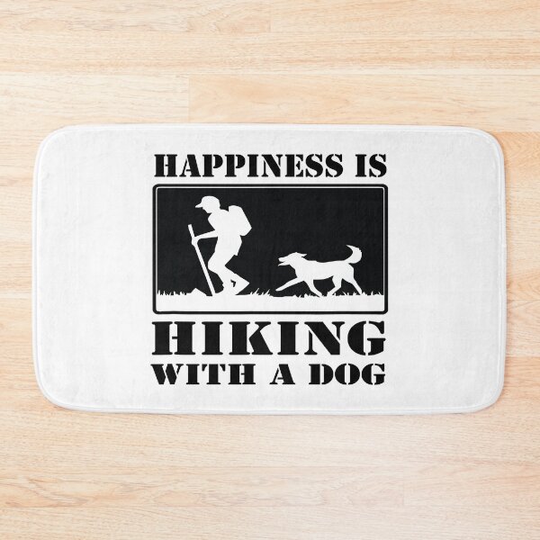 Item preview, Happiness Is Hiking With a Dog designed and sold by christinecather.