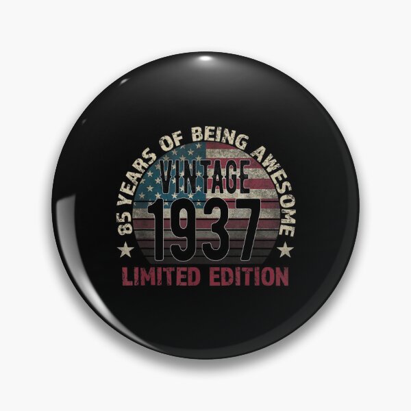 Item preview, 85th Birthday Gift Men Vintage 1937 85 Years Old Usa Flag  designed and sold by tomekae.
