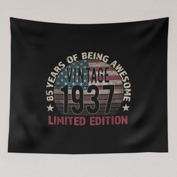 Item preview, 85th Birthday Gift Men Vintage 1937 85 Years Old Usa Flag  designed and sold by tomekae.