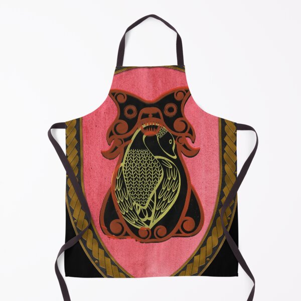 Item preview, Onset (Shield Bronze Celtic Rope on Black Leather) designed and sold by Swabcraft.