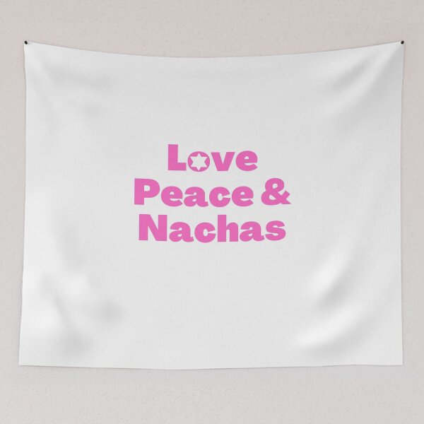 Item preview, Love Peace & Nachas Pink designed and sold by NJGDesigns.
