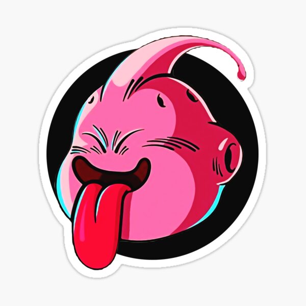 Majin Buu Sticker  High Quality Dragonball Z Sticker By AJTouch