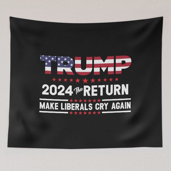 Item preview, Trump 2024 The Return - Make Liberals Cry Again designed and sold by SeppeGoffin.