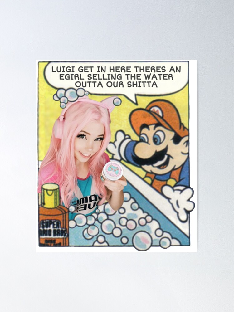 Belle Delphine Bath Water  Poster for Sale by Nelith666