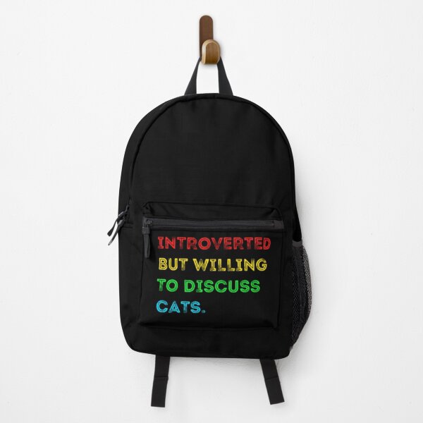 Item preview, Introverted But Willing To Discuss Cats Kitten Pet Lover Premium designed and sold by anas667.