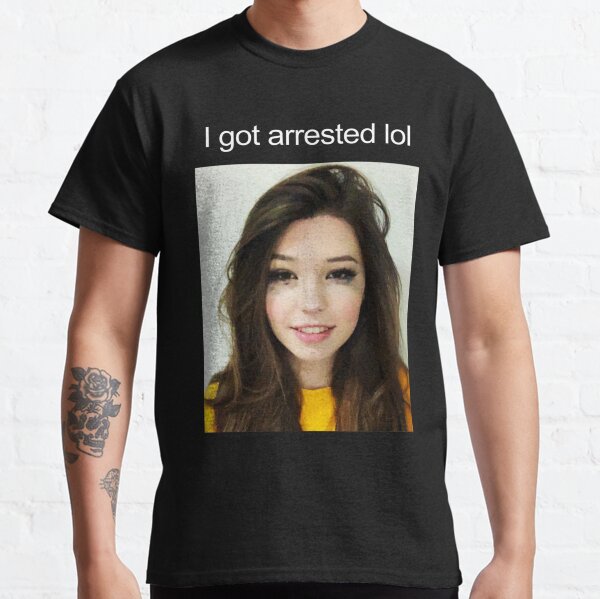 Belle delphine mugshot hoodie hot sale