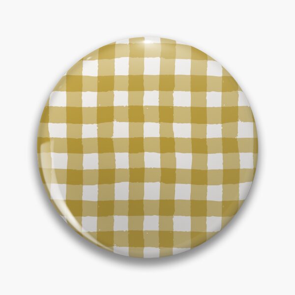 Item preview, Gingham - gold designed and sold by Chelsea Jay.