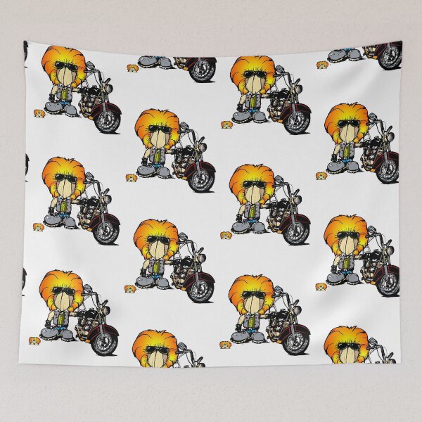 Item preview, Chopper Charlie Clamkin Family Cartoon with Harley Motorcycle -  designed and sold by Bruce Ingrassia.