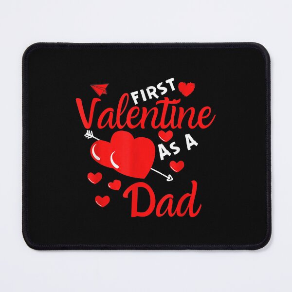 Item preview, First Valentine As A Dad Funy Valentine's Day Pregnancy designed and sold by tomekae.