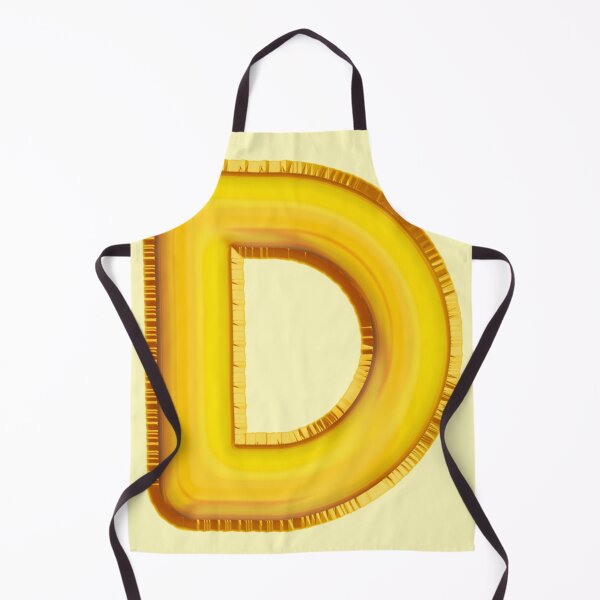 Item preview, Golden Balloon Alphabet latter D designed and sold by TheBrotherHouse.
