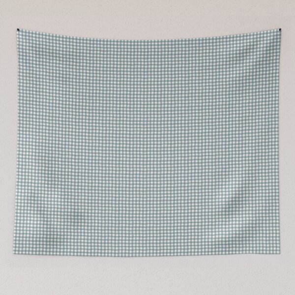 Item preview, Gingham - ocean designed and sold by Chelsea Jay.