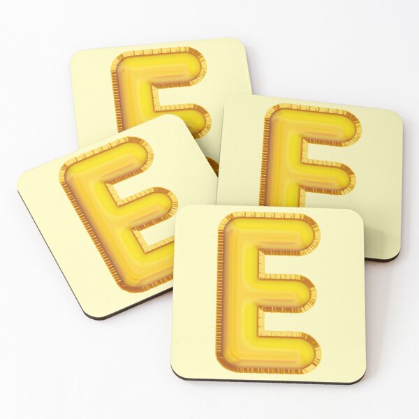 Item preview, Golden Balloon Alphabet latter E designed and sold by TheBrotherHouse.