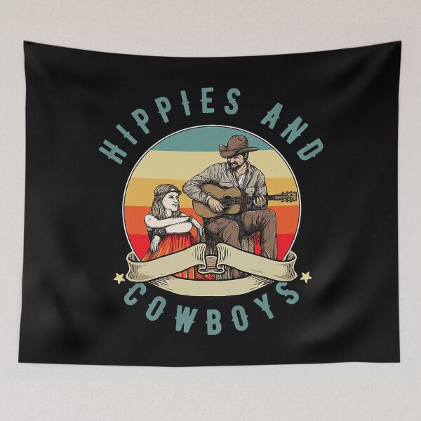 Artikelvorschau, Country Music und Western Music oder Hippies und Cowboys entworfen und verkauft von shannange.