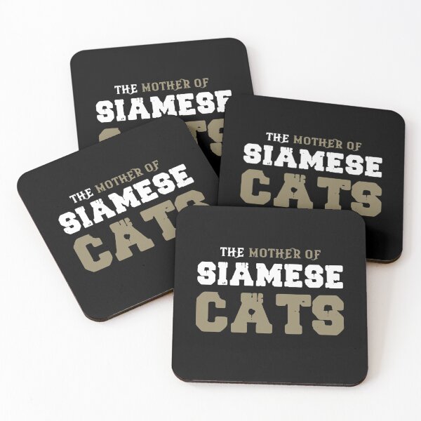 Item preview, The Mother Of Siamese Cats designed and sold by Animal Paw Designs.