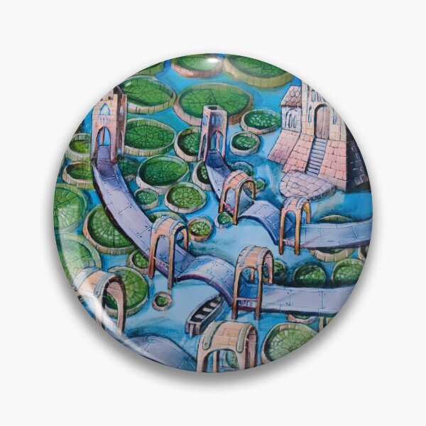 Item preview, In the Waterlilies (aka WiFi Palace) designed and sold by Byron McBride.