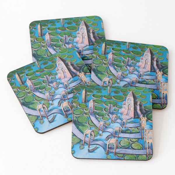 Item preview, In the Waterlilies (aka WiFi Palace) designed and sold by Byron McBride.