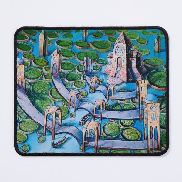 Item preview, In the Waterlilies (aka WiFi Palace) designed and sold by Byron McBride.
