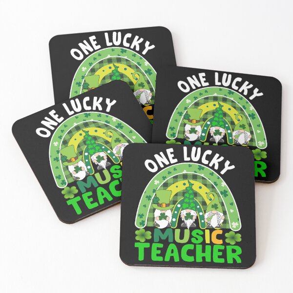 Item preview, Un profesor de música afortunado Rainbow St Patrick's Day designed and sold by terahsino81.