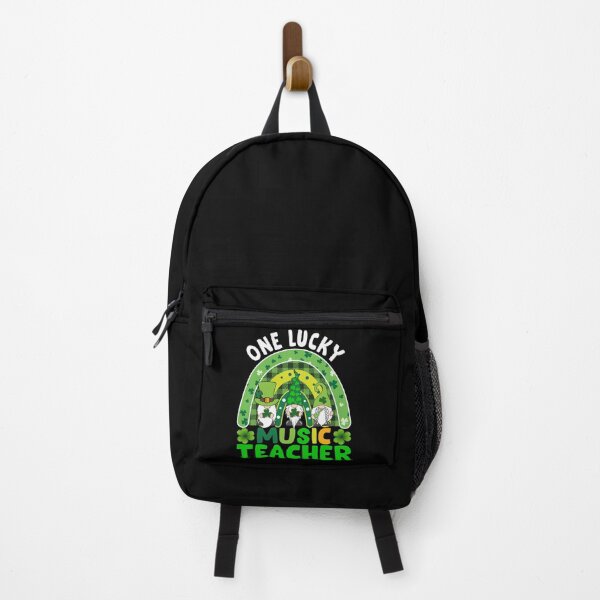 Vista previa del artículo con la obra «Un profesor de música afortunado Rainbow St Patrick's Day», diseñado y vendido por terahsino81.