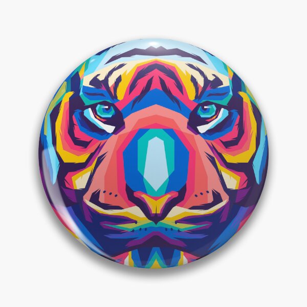 Item preview, Tiger Head Painting designed and sold by aliigal.