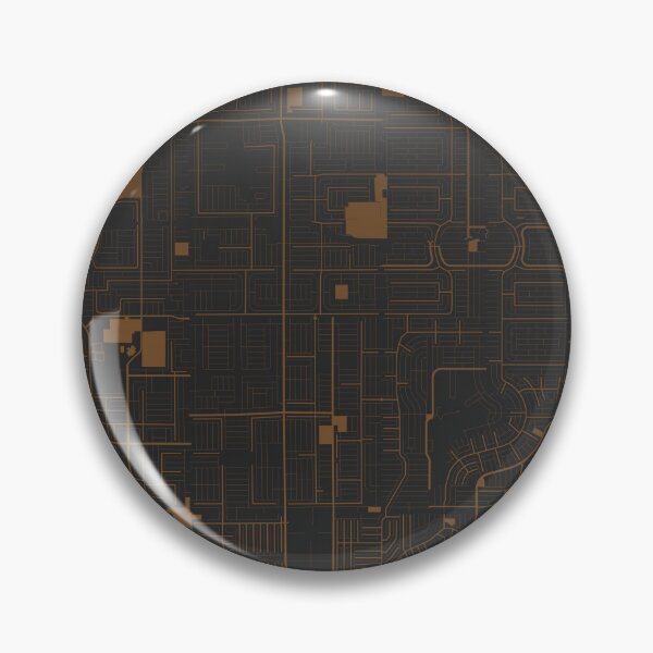 Item preview, Cape Coral coffee color Map Art Florida USA designed and sold by EpicMaps.