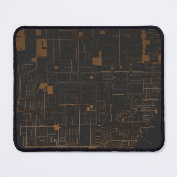 Item preview, Cape Coral coffee color Map Art Florida USA designed and sold by EpicMaps.