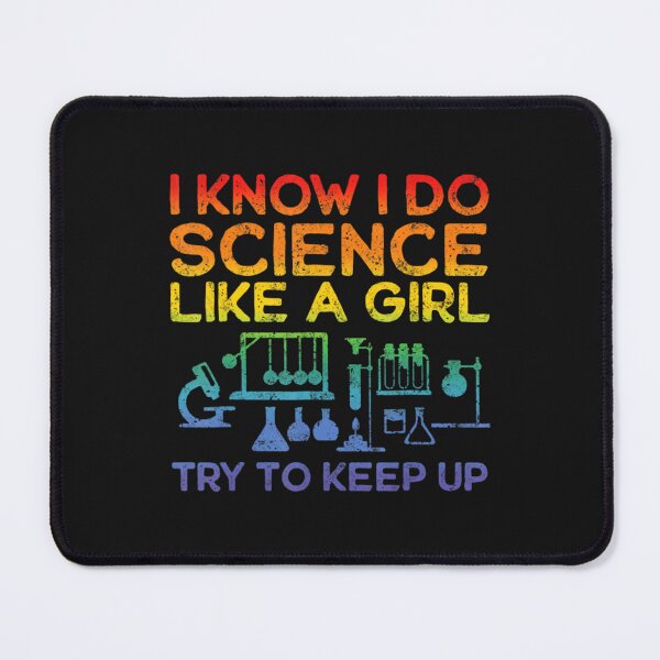 Item preview, Funny Know Science Like A Girl Cool Scientific Active designed and sold by MEXTALGIA.