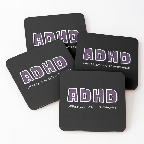 Item preview, ADHD Officially Scatterbrained designed and sold by LoveLifeRandom.