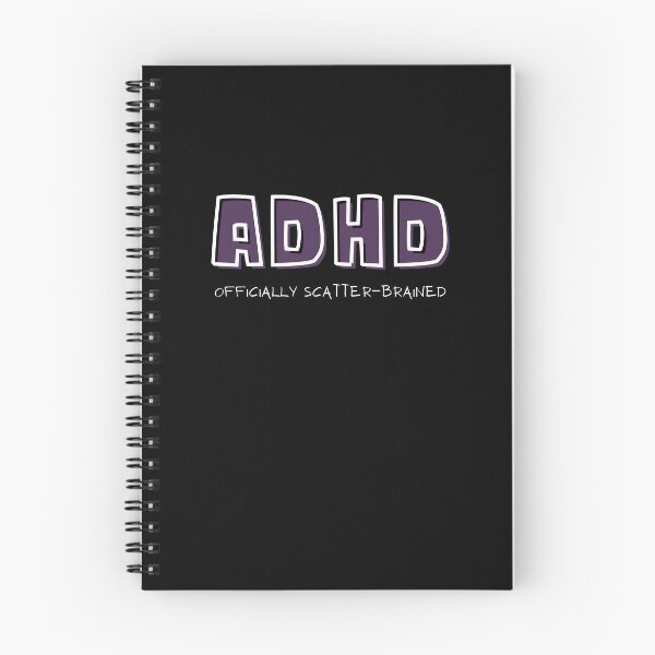Item preview, ADHD Officially Scatterbrained designed and sold by LoveLifeRandom.