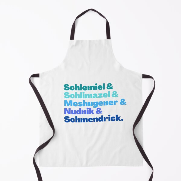 Item preview, Schlemiel Schlimazel Meshugener Nudnik and Schmendrick, Yiddish Funny Expression designed and sold by NJGDesigns.