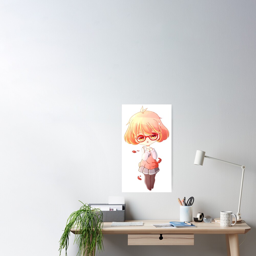 Kuriyama Mirai - Kyoukai no Kanata, an art print by Greatfuzzball - INPRNT