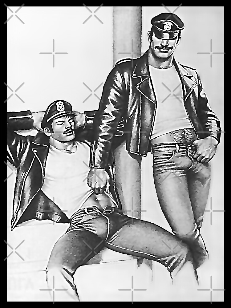 Vintage Tom Of Finland Frisky Duo Poster By Nickphillips Redbubble