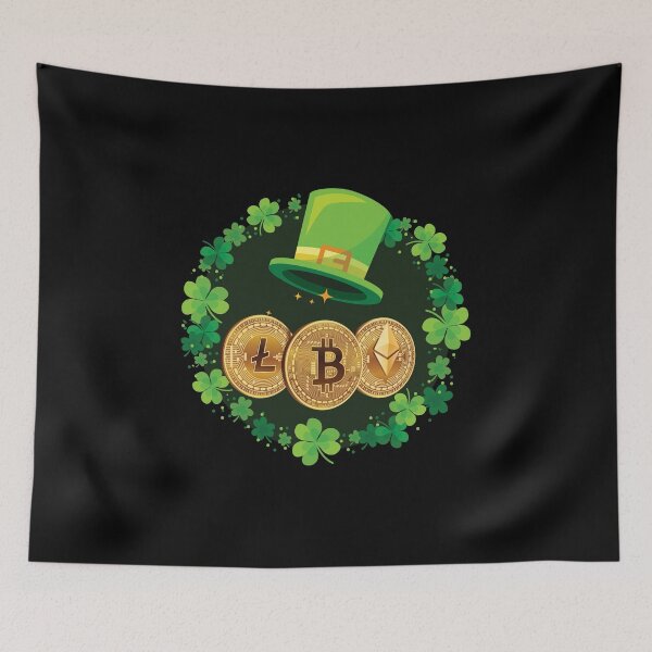 Item preview, crypto st patrick designed and sold by GoZayaan.