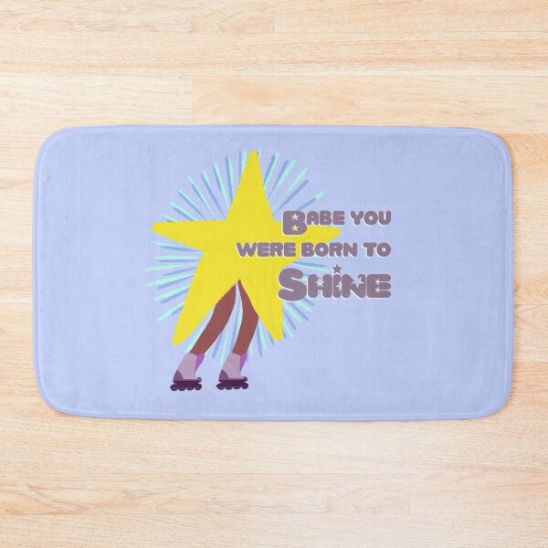 Item preview, Groovy Babe Born to Shine Star Roller Skating  designed and sold by AshTreeCrtvCo.