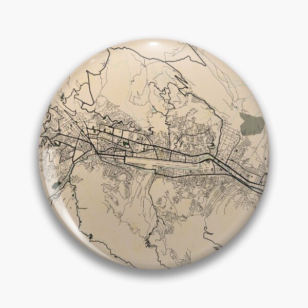 Item preview, Cusco City Map of Peru - Vintage designed and sold by deMAP.