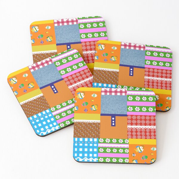 Item preview, Retro doll patchwork  designed and sold by redraiph.