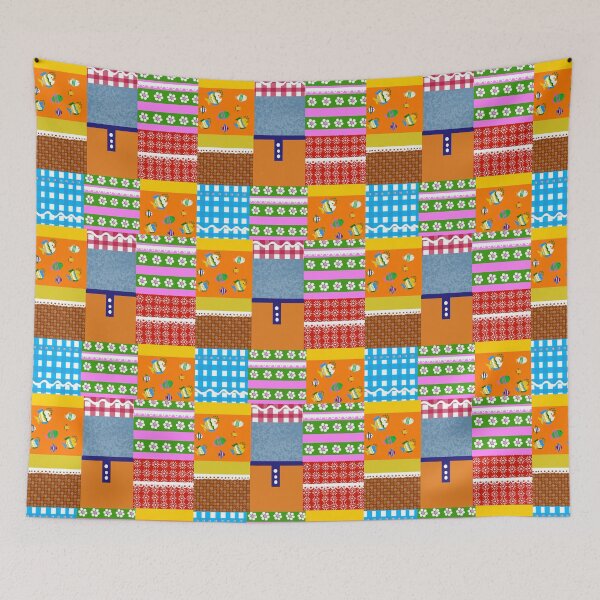 Item preview, Retro doll patchwork  designed and sold by redraiph.