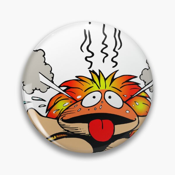 Item preview, Frigg the Bog Frog found the Hot Sauce - Clamkin Family Cartoon designed and sold by Bruce Ingrassia.