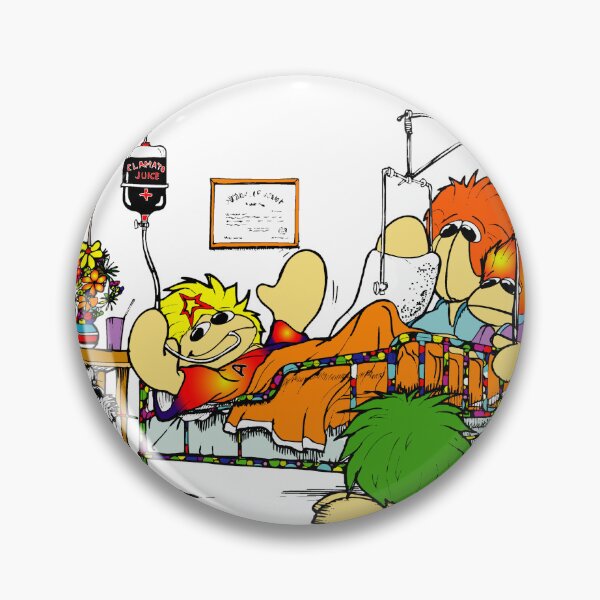 Item preview, Clamkin Family visiting Alpha in Hospital with Broken Leg in a plaster cast designed and sold by Bruce Ingrassia.