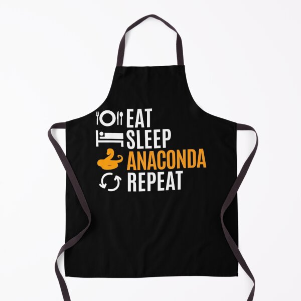 Item preview, Eat Sleep Anaconda Repeat T-Shirt designed and sold by JesseAdley.