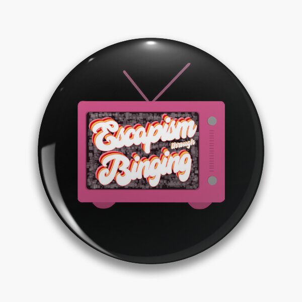 Item preview, Escapism Through Binging T-Shirt designed and sold by JesseAdley.