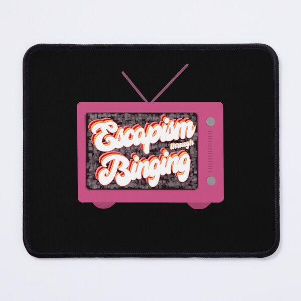 Item preview, Escapism Through Binging T-Shirt designed and sold by JesseAdley.