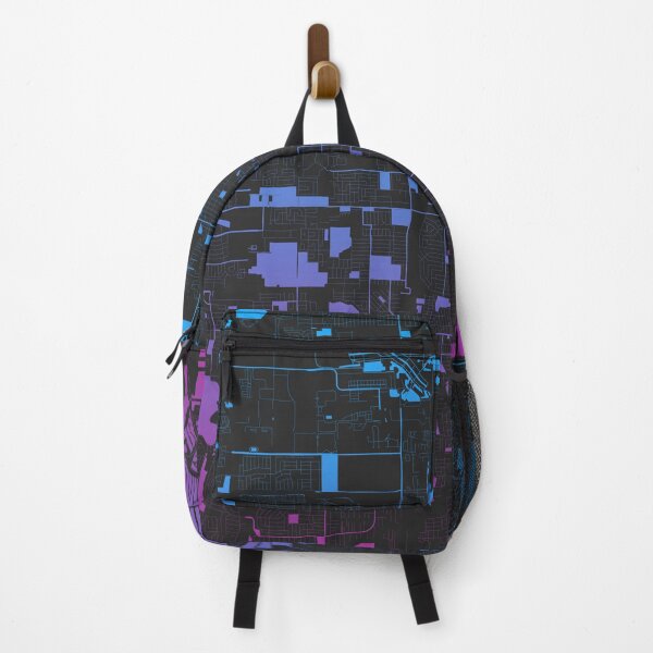 Item preview, Fort Lauderdale Pink Blue Map Art Florida USA designed and sold by EpicMaps.