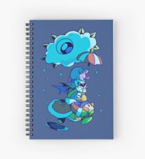 Rain Spiral Notebook