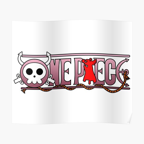 One Piece Logo Posters For Sale Redbubble