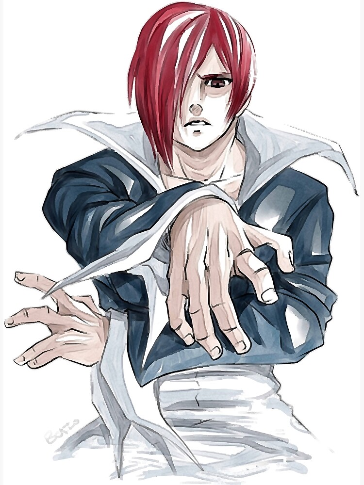 Iori Yagami - KOF - The King Of Fighters Greeting Card for Sale by KOF-Guy