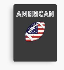 American Football Canvas Print