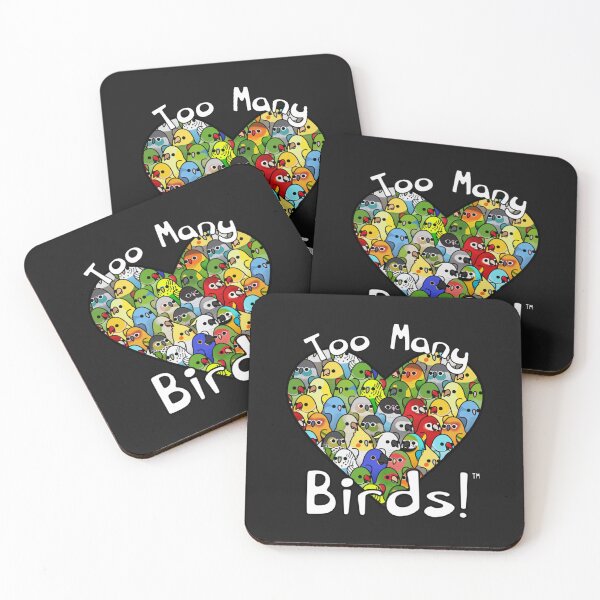Item preview, Too Many Birds Bird Squad Classic designed and sold by whimsyandpop.