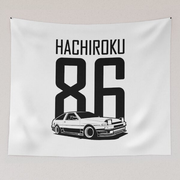 Item preview, Toyota AE86 Hachiroku designed and sold by whimsyandpop.