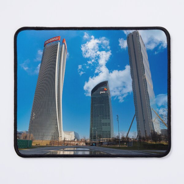 Item preview, Three skyscrapers in Milan designed and sold by pietrofoto.